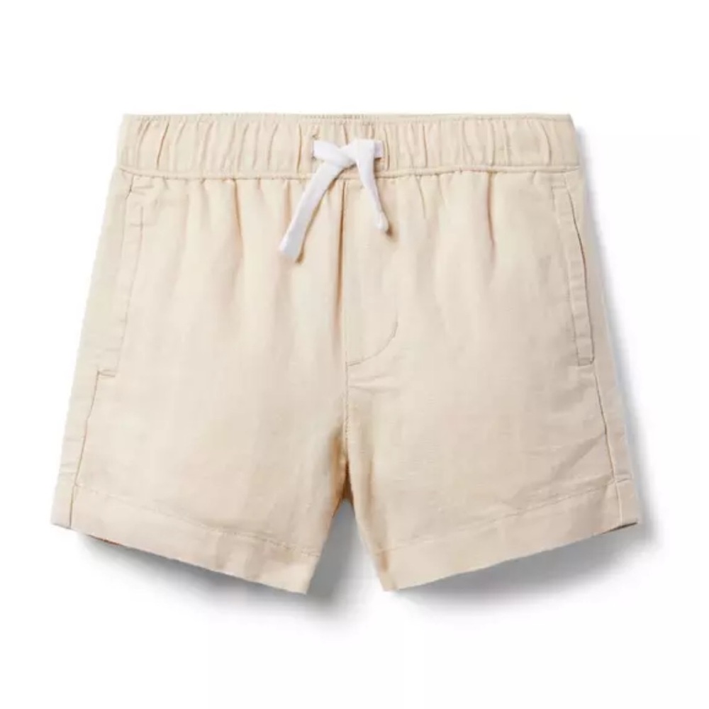 Janie & Jack Linen Pull on Short